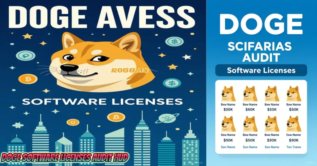 Doge Software Licenses Audit HUD